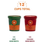 Organic Beef and Chicken bone broth – 12 pack | 350ml